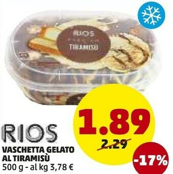 PENNY Vaschetta gelato al tiramisu offerta
