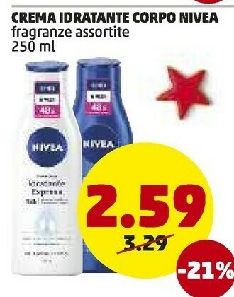 Crema idratante corpo
