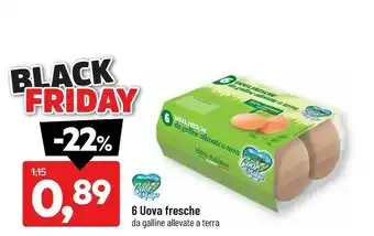 6 uova fresche
