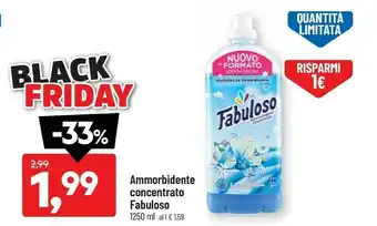 DPiù Ammorbidente concentrato offerta
