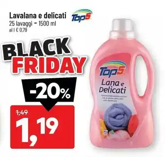 DPiù Top 5 lavalana e delicati offerta