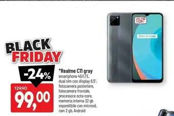 DPiù Realme c11 gray offerta