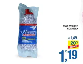 Qui Discount Mop strisce ricambio offerta