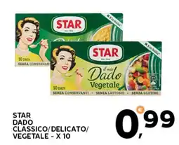 Extra Supermercati Star dado classico/delicato/ vegetale offerta