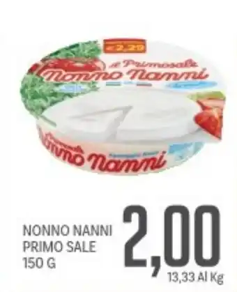 Supermercati Piccolo Nonno nanni primo sale offerta