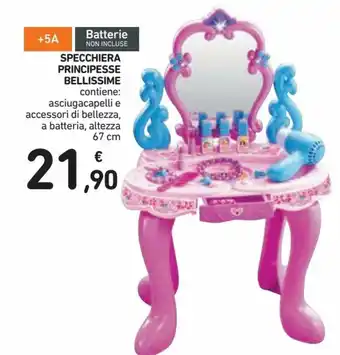 Specchiera Principesse Bellissime