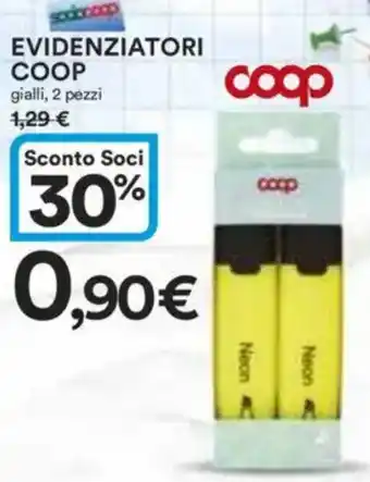 Ipercoop Evidenziatori COOP offerta