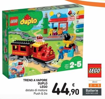Spazio Conad Lego Treno A Vapore Duplo offerta