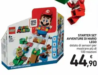 Spazio Conad Lego Starter Set Avventure Di Mario offerta