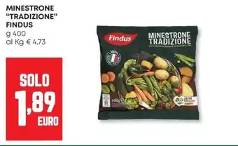 Pam Minestrone "tradizione" FINDUS offerta