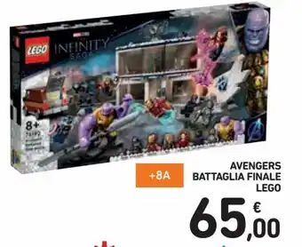 Spazio Conad Lego Avengers Battaglia Finale offerta