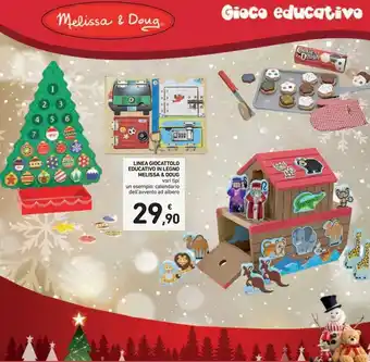 Melissa & Doug Linea Giocattolo Educativo in Legno