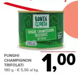 Todis Funghi champignon trifolati offerta