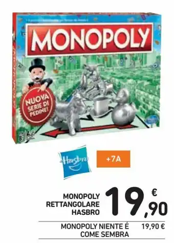 Hasbro Monopoly Rettangolare