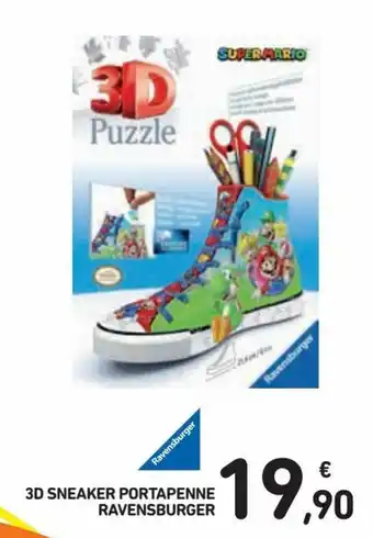 3D Sneaker Portapenne Ravensburger