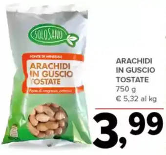 Todis Arachidi in guscio tostate offerta