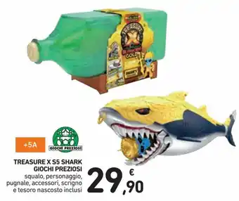 Spazio Conad Giochi Preziosi Treasure X S5 Shark offerta