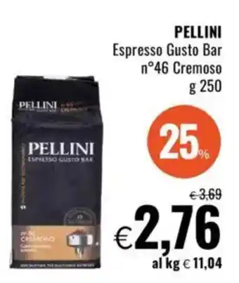 Famila PELLINI Espresso Gusto Bar n°46 Cremoso offerta