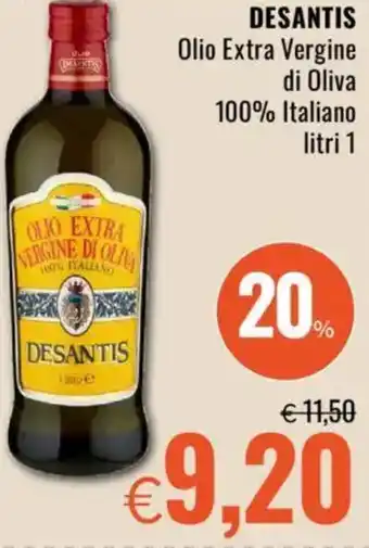 Famila DESANTIS Olio Extra Vergine di Oliva 100% Italiano offerta