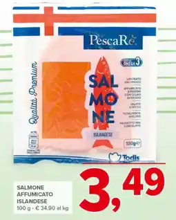 Todis Salmone affumicato islandese offerta