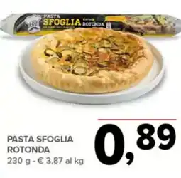 Todis Pasta sfoglia rotonda offerta