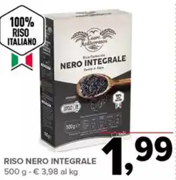 Todis Riso nero integrale offerta