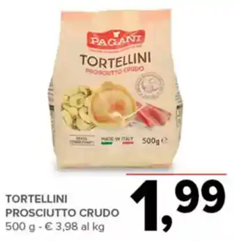 Todis Tortellini prosciutto crudo offerta