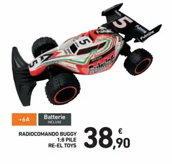 Spazio Conad Radiocomando Buggy 1:8 Pile Re-el Toys offerta