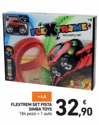 Spazio Conad Simba Toys Flextrem Set Pista offerta