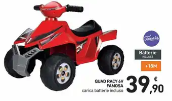 Spazio Conad Famosa Quad Racy 6V offerta