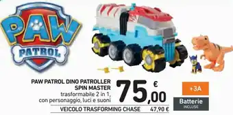 Spazio Conad Paw Patrol Dino Patroller Spin Master offerta
