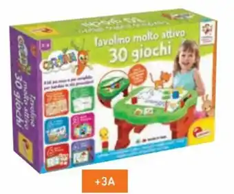 Spazio Conad Lisciani Giochi Carotina Tavolino Multi Attività offerta