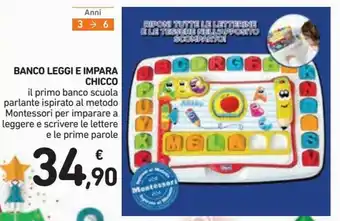 Spazio Conad Chicco Banco Leggi E Impara offerta