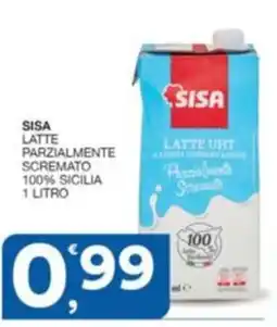 Sisa Sisa latte parzialmente scremato 100% sicilia offerta