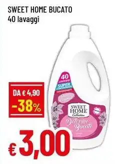 Famila Superstore Sweet home bucato offerta