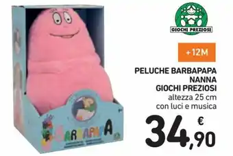 Spazio Conad Giochi Preziosi Peluche Barbapapa Nanna offerta