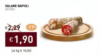 Prezzemolo e Vitale Salame napoli offerta