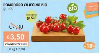 Prezzemolo e Vitale Pomodoro ciliegino bio offerta