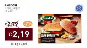 Prezzemolo e Vitale AMADORI Gran Burger offerta