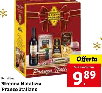 Lidl Regalidea Strenna Natalizia Pranzo Italiano offerta