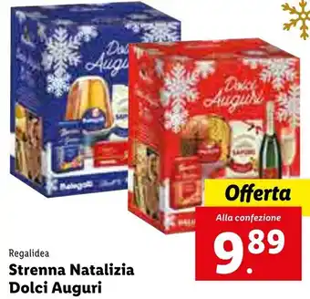 Lidl Regalidea Strenna Natalizia Dolci Auguri offerta