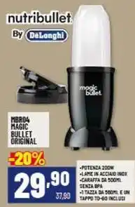 Risparmio Casa Delonghi magic bullet original offerta