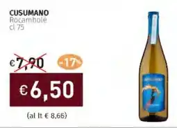 Prezzemolo e Vitale CUSUMANO Rocambole offerta