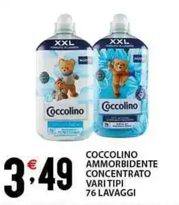 Sisa Coccolino ammorbidente concentrato vari tipi offerta