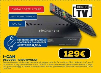 Euronics Decoder digitale terrestre offerta