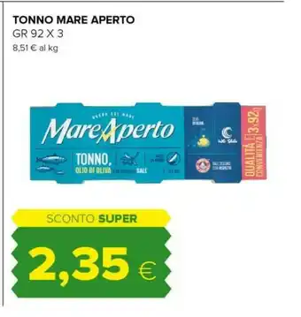 Tigre Mare aperto - tonno al naturale offerta