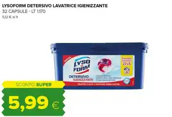 Tigre Detersivo lavatrice igienizzante 32 capsule offerta