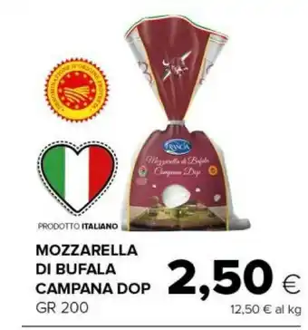 Tigre Campana mozzarella di bufala 200 g offerta
