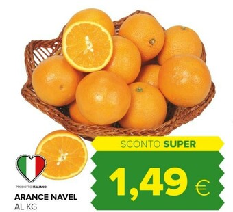 Tigre Arance navel offerta