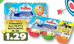 MercADone Fruttolo formaggio alla frutta misto/mono offerta